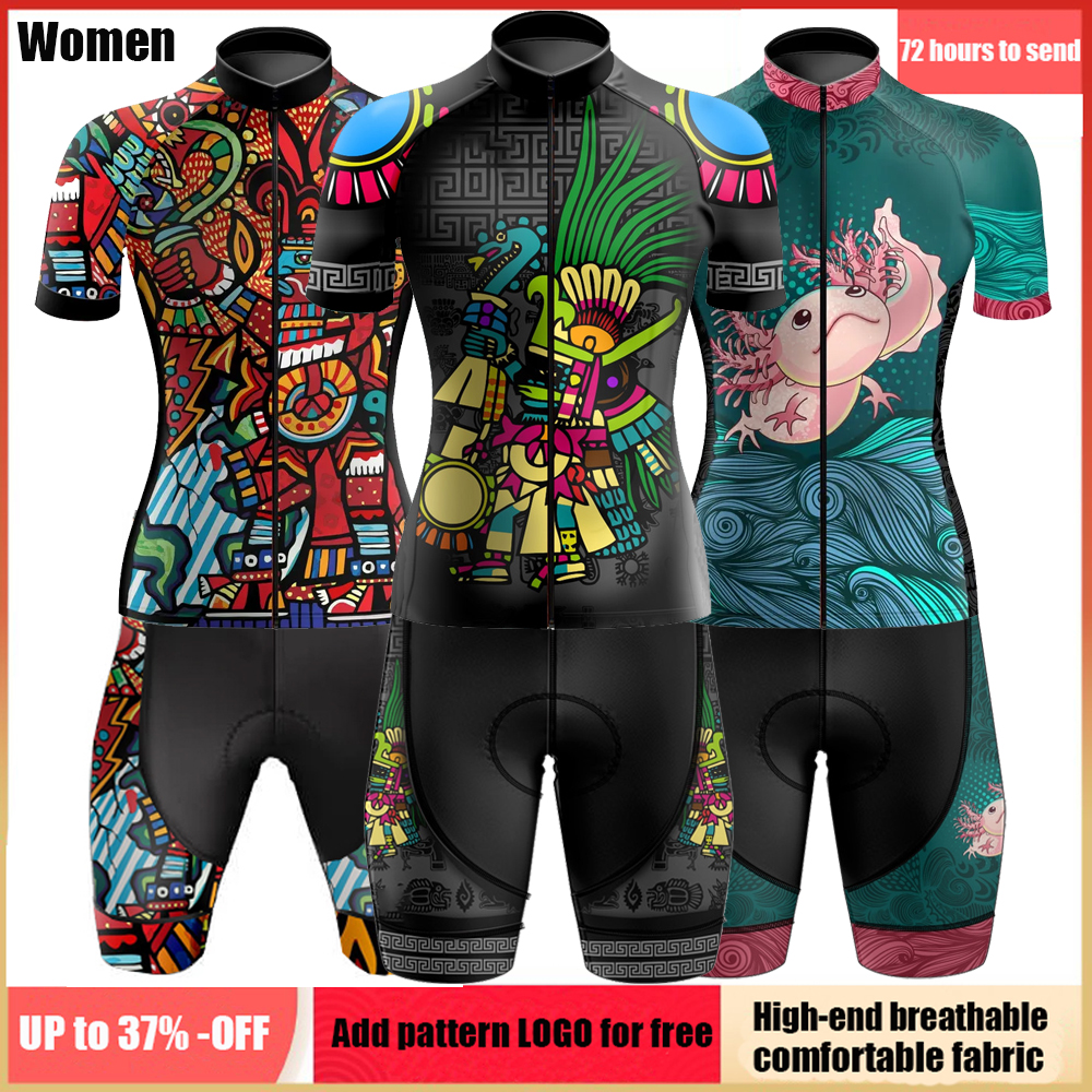 Mountain Biking New Mexico - Pro Team Mexico Women Cycling Jersey