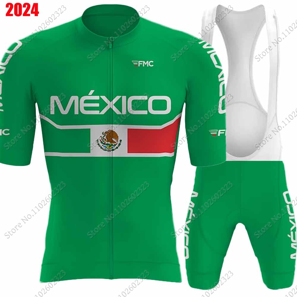 Mountain Biking New Mexico - Mexico National Team Cycling Jersey 2024
