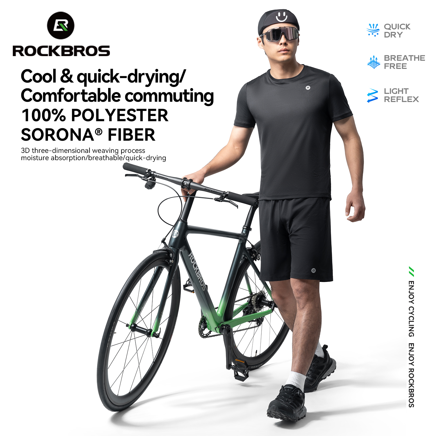 ROCKBROS Summer Cycling Short  - Mountain Biking Vest บทวิจารณ์และราคา