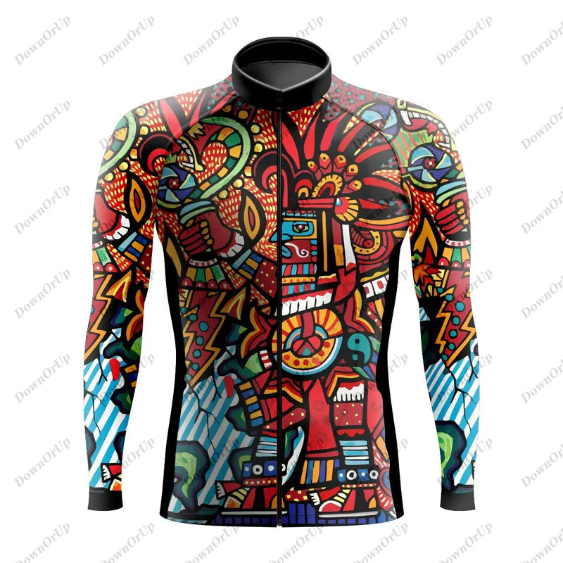 Mexico Aztec Men's Long Sleeve - Mountain Biking New Mexico บทวิจารณ์และราคา