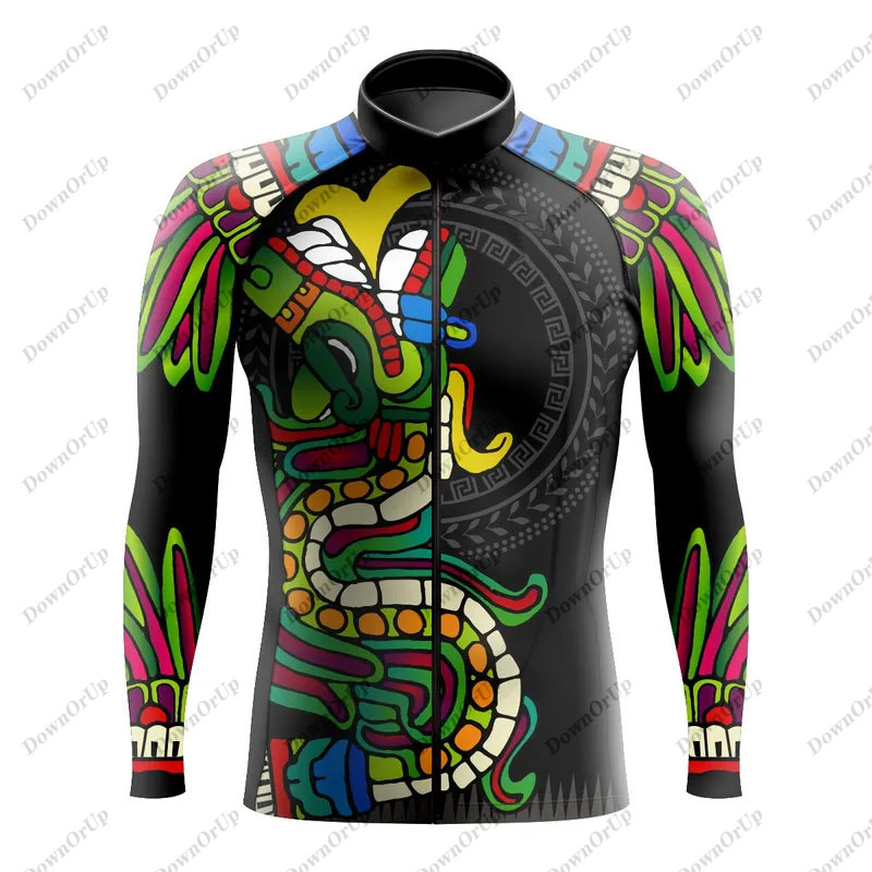 Mexico Aztec Men's Long Sleeve - Mountain Biking New Mexico บทวิจารณ์และราคา