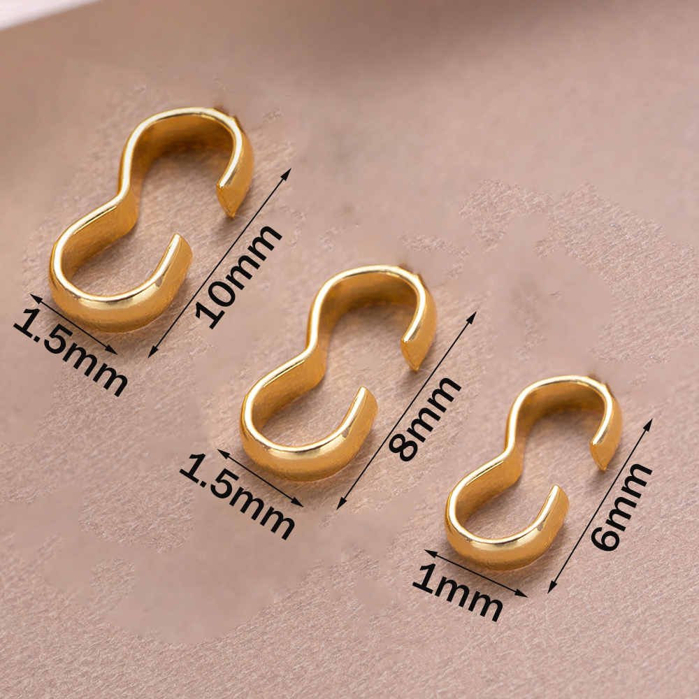 50pcs 18K Copper Plated Brass  - Chain Quick Link บทวิจารณ์และราคา