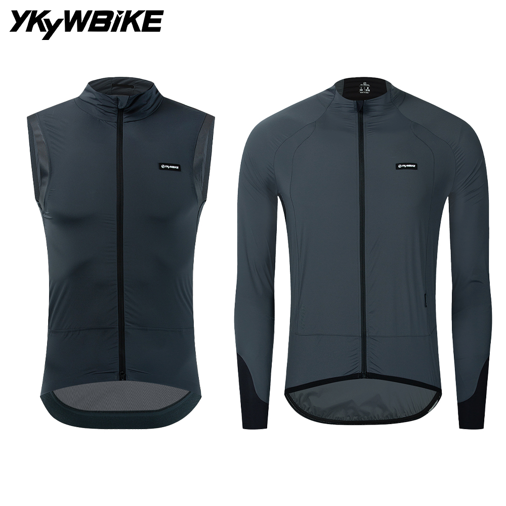 YKYWBIKE Cycling Windbreak wit - Mountain Biking Vest บทวิจารณ์และราคา