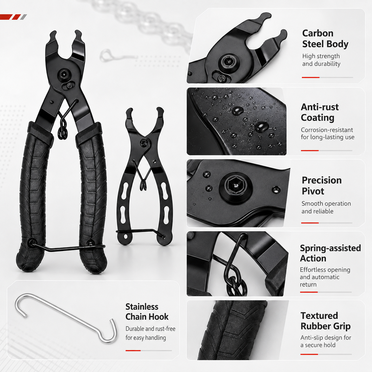 PINMOAP 1PC Bike Master Link P - Chain Quick Link บทวิจารณ์และราคา