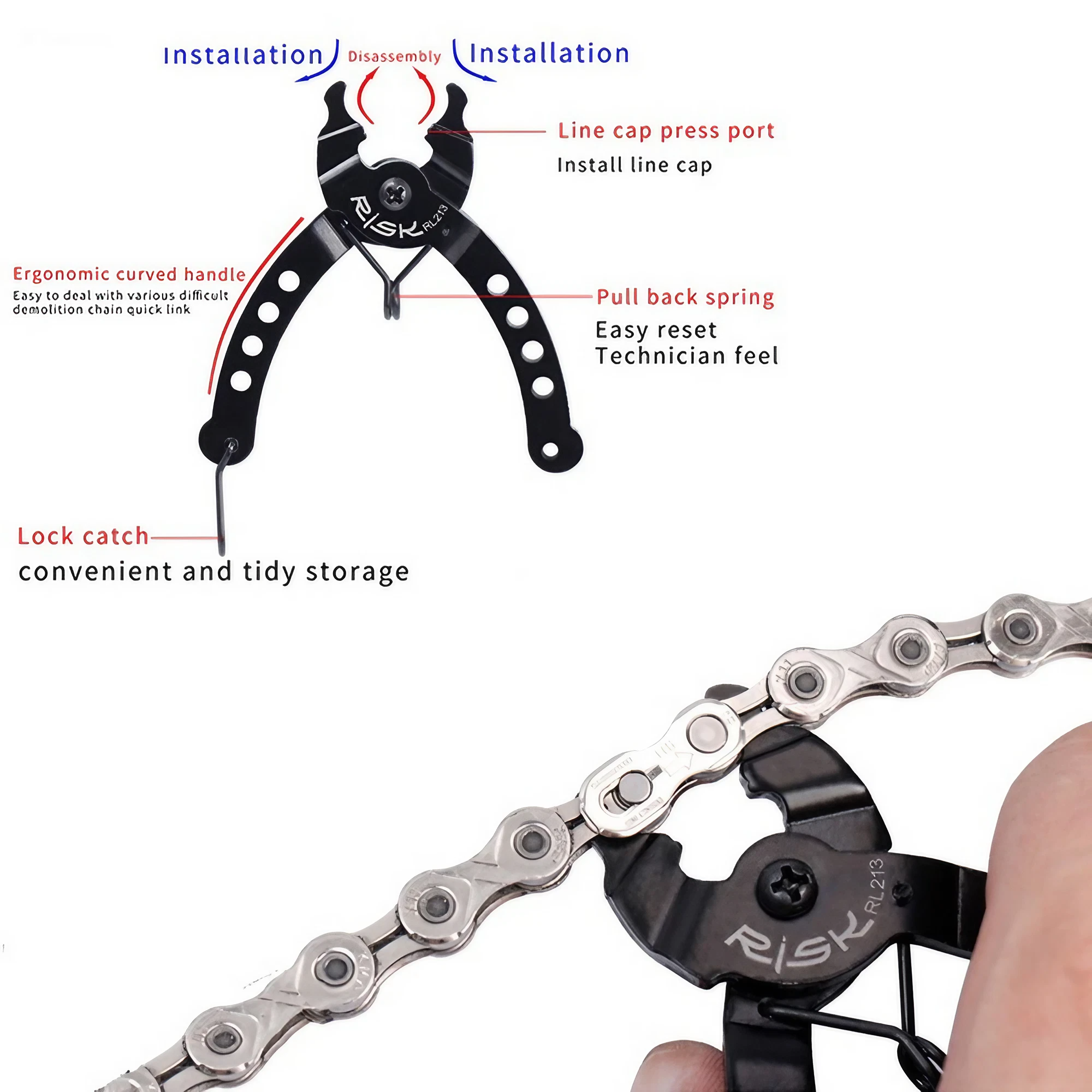 Mini Chain Quick Link Tool Bic - Chain Quick Link บทวิจารณ์และราคา