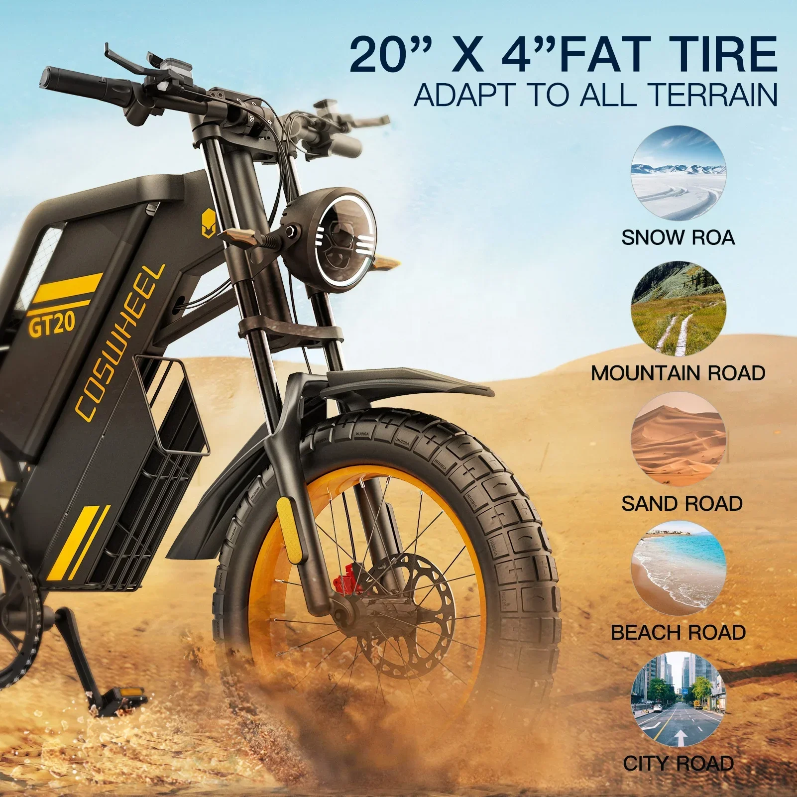 Coswheel GT20 High Speed Adult - Mountain Biking In The Uk บทวิจารณ์และราคา