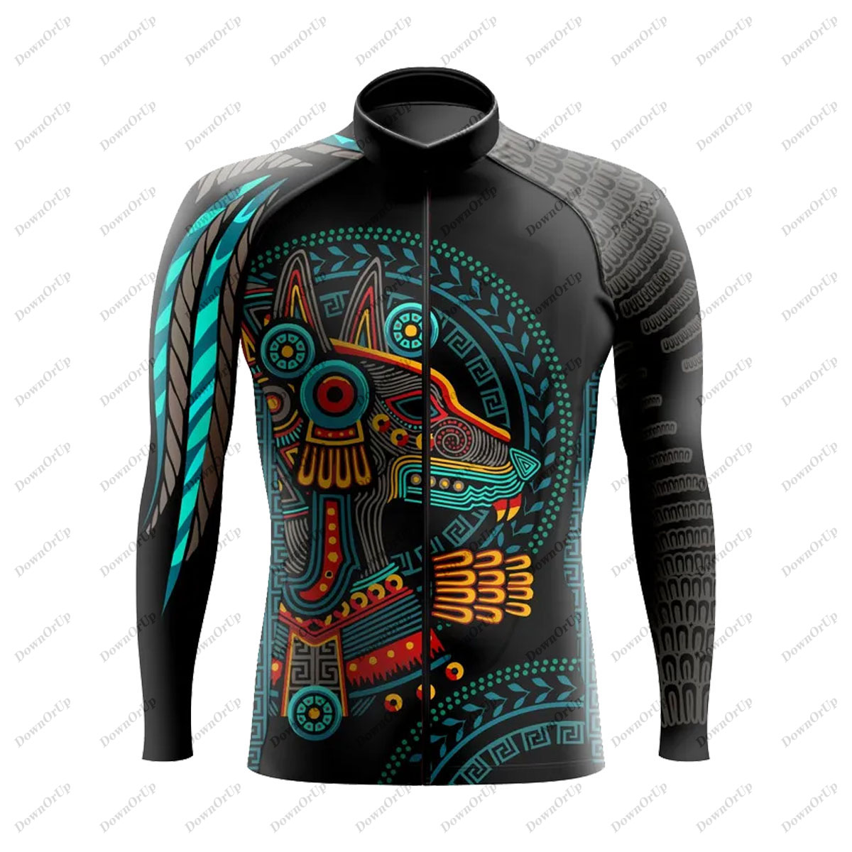 Mexico Aztec Men's Long Sleeve - Mountain Biking New Mexico บทวิจารณ์และราคา