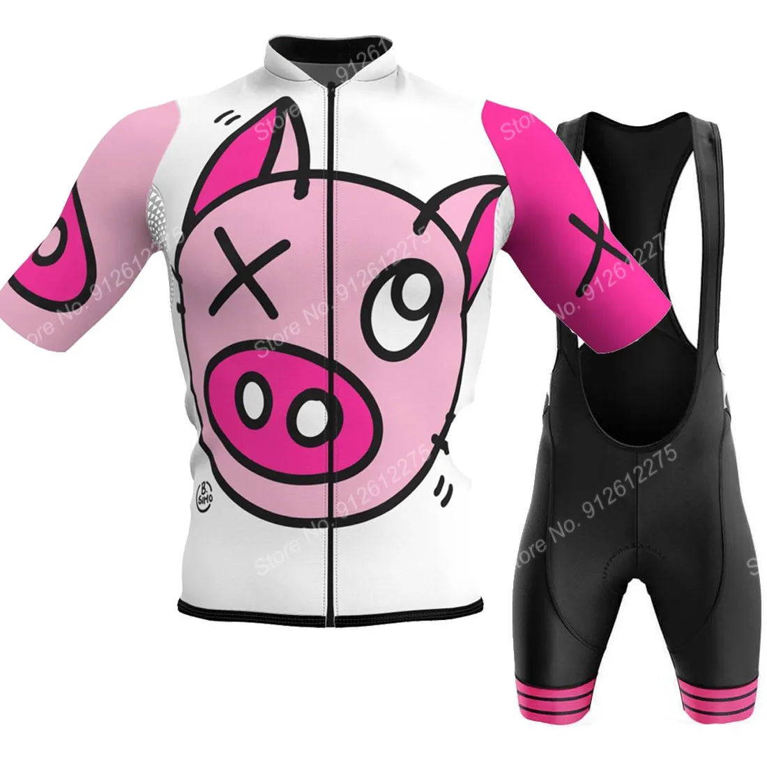 Set Cartoon Comic Pig 2023 Cyc - Mountain Biking Pants For Men บทวิจารณ์และราคา