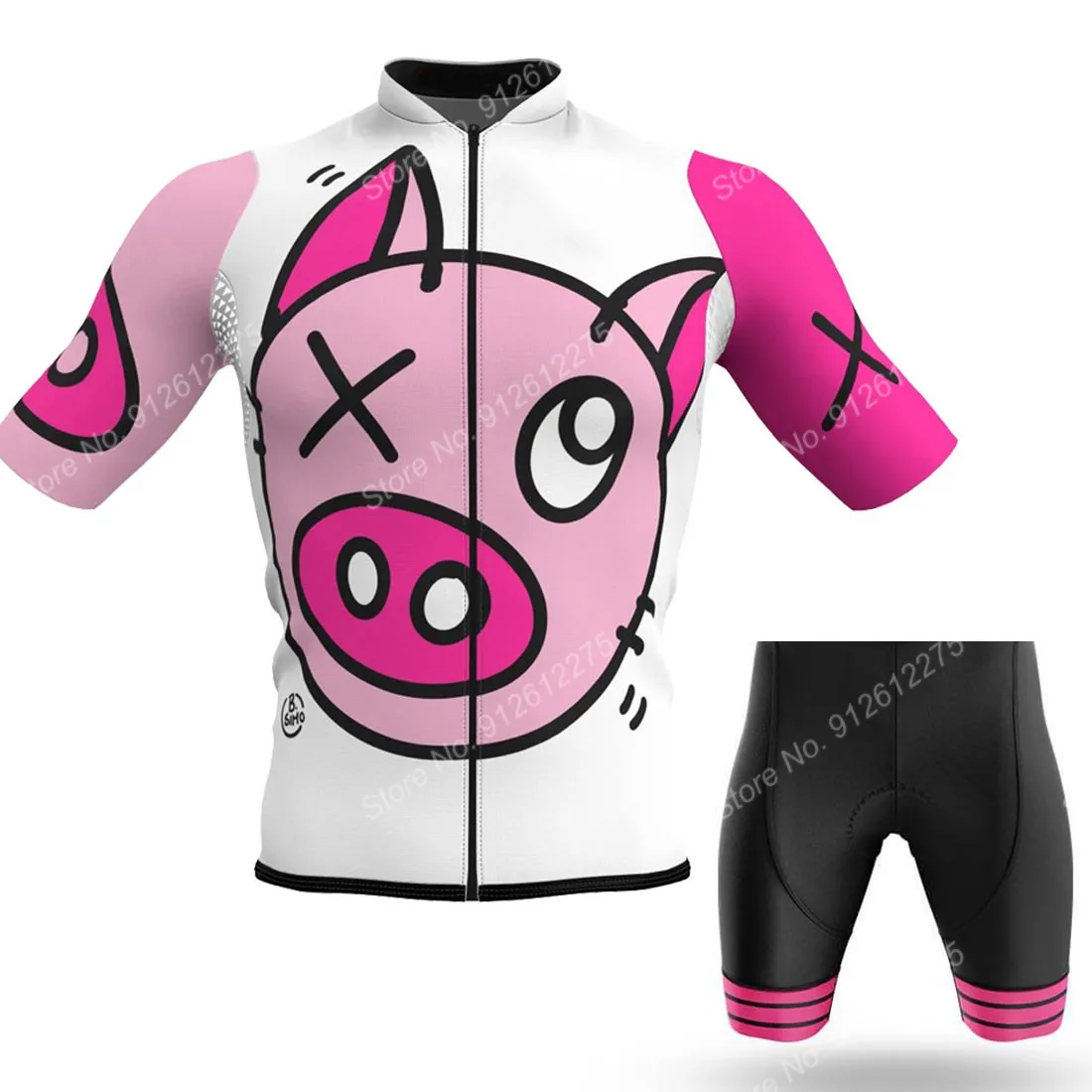 Set Cartoon Comic Pig 2023 Cyc - Mountain Biking Pants For Men บทวิจารณ์และราคา