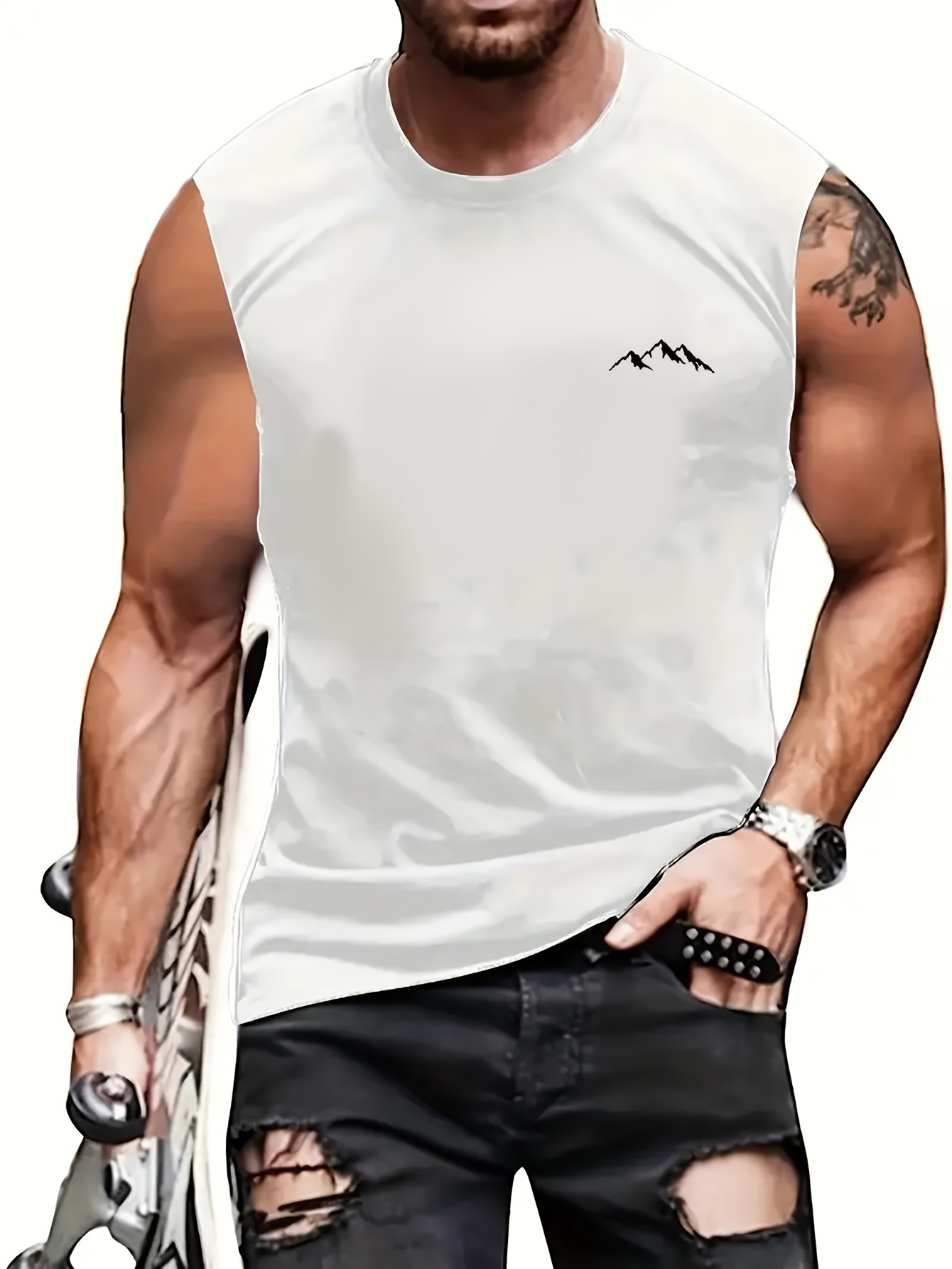 Men's summer casual sports fit - Mountain Biking Vest บทวิจารณ์และราคา