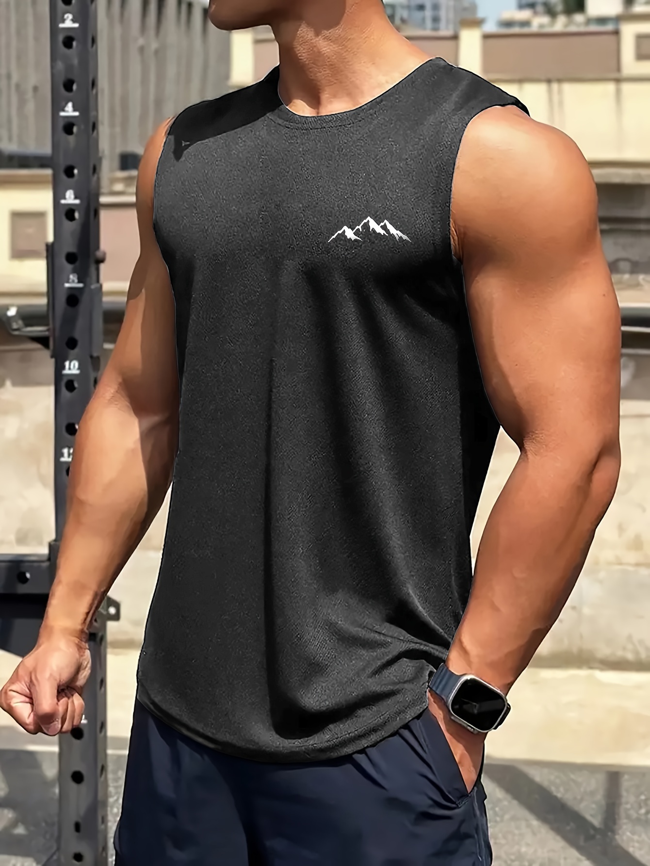 Men's summer casual sports fit - Mountain Biking Vest บทวิจารณ์และราคา