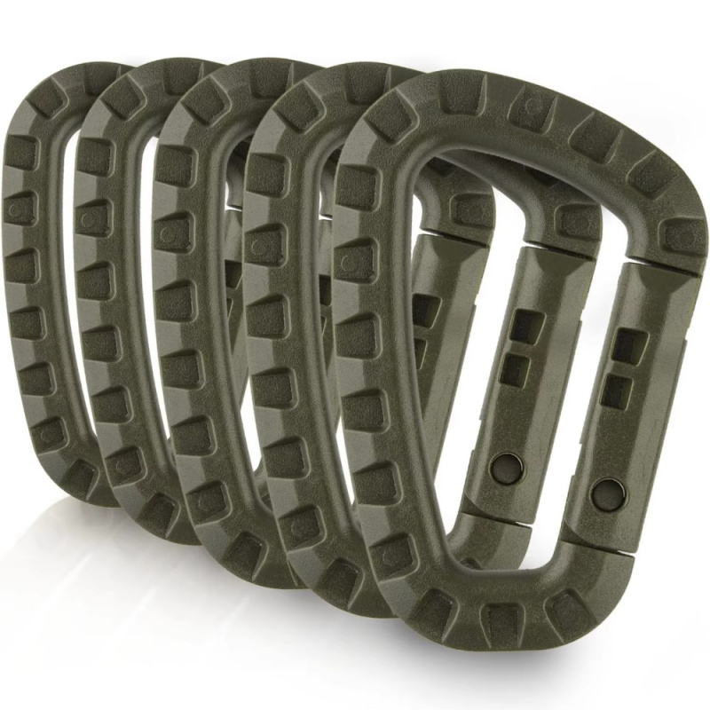 2/5/16Pcs Tactical Carabiner S - Chain Quick Link บทวิจารณ์และราคา