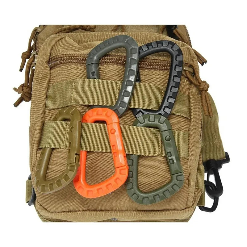 2/5/16Pcs Tactical Carabiner S - Chain Quick Link บทวิจารณ์และราคา