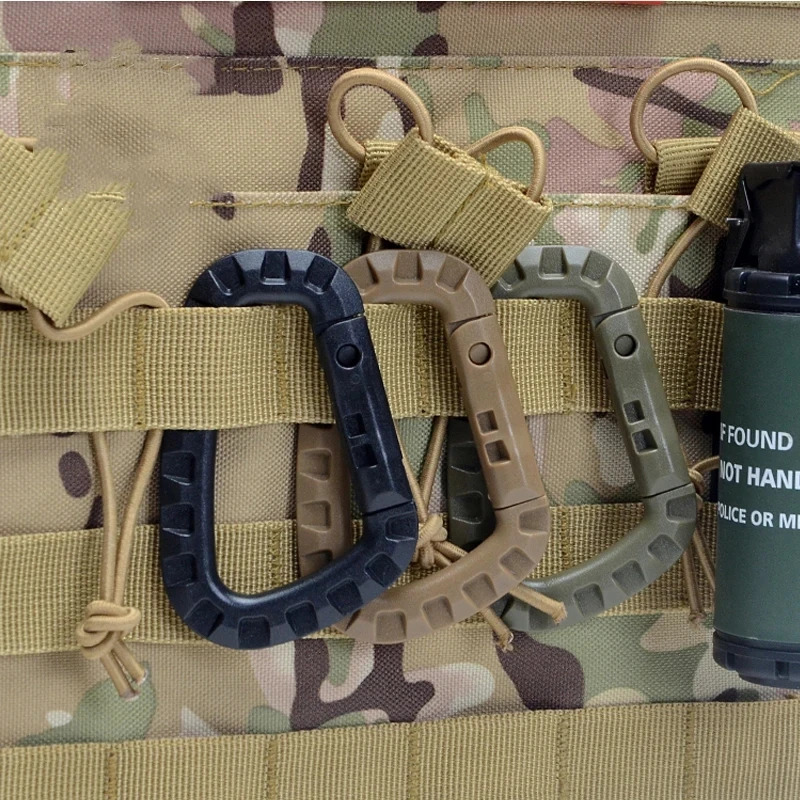 2/5/16Pcs Tactical Carabiner S - Chain Quick Link บทวิจารณ์และราคา