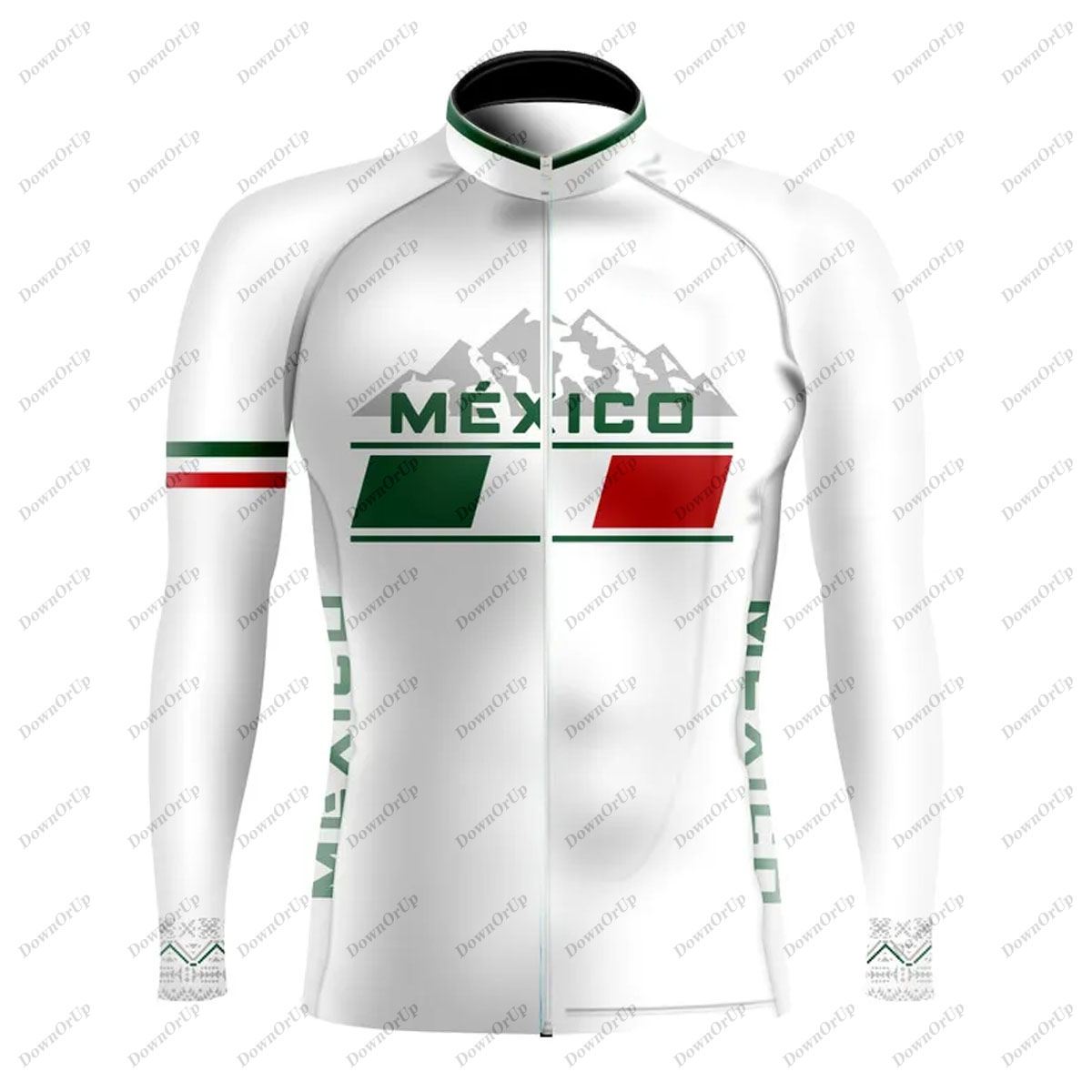 Mexico Men's Long Sleeve BIke  - Mountain Biking New Mexico บทวิจารณ์และราคา