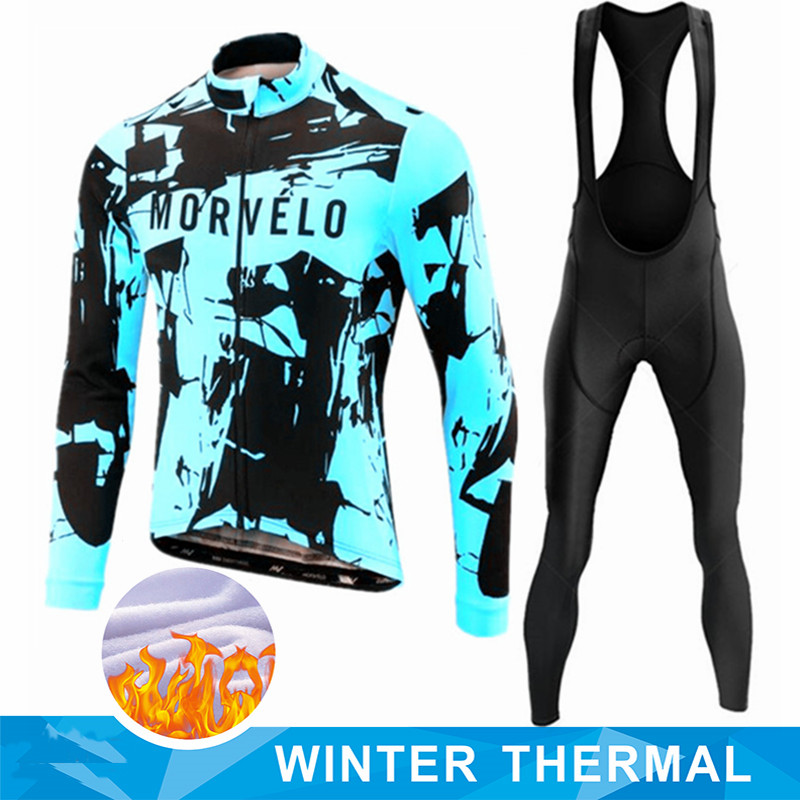 MORVELO Winter Thermal Fleece  - Mountain Biking Pants For Men บทวิจารณ์และราคา