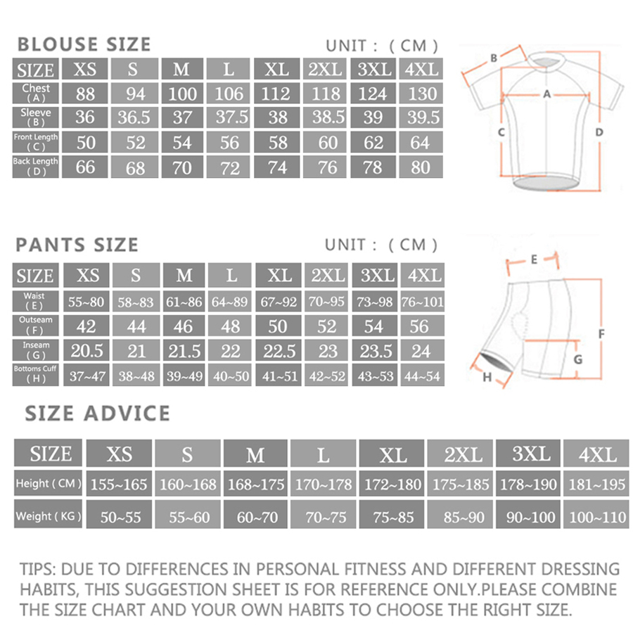 Rcn Rvouei Cycling Jersey Set  - Mountain Biking Pants For Men บทวิจารณ์และราคา