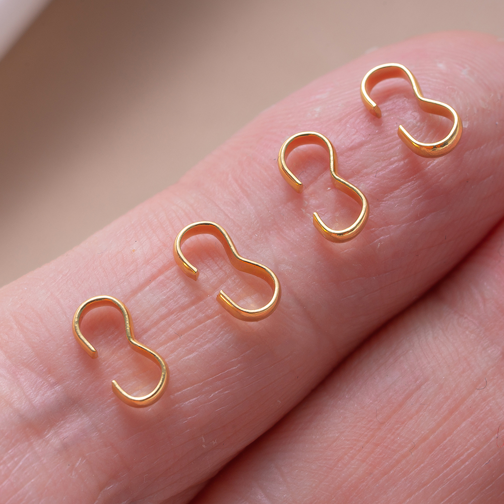 50pcs 18K Gold Plated Brass 8  - Chain Quick Link บทวิจารณ์และราคา