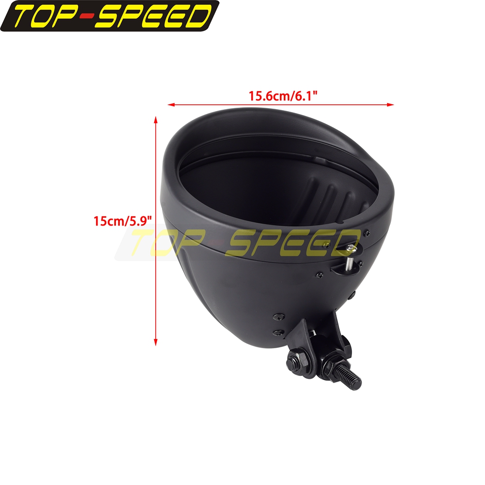 Black/Chrome Motorcycle Headla - Mountain Biking Las Vegas บทวิจารณ์และราคา