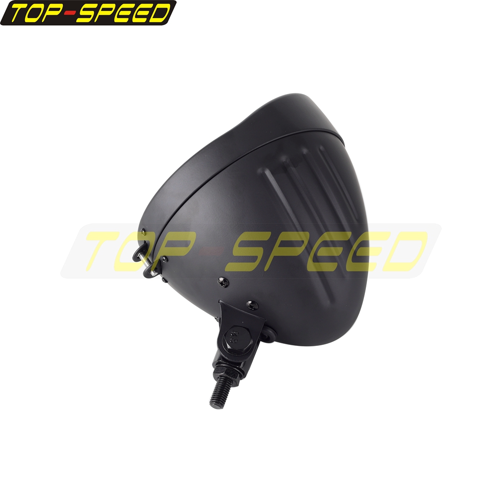 Black/Chrome Motorcycle Headla - Mountain Biking Las Vegas บทวิจารณ์และราคา