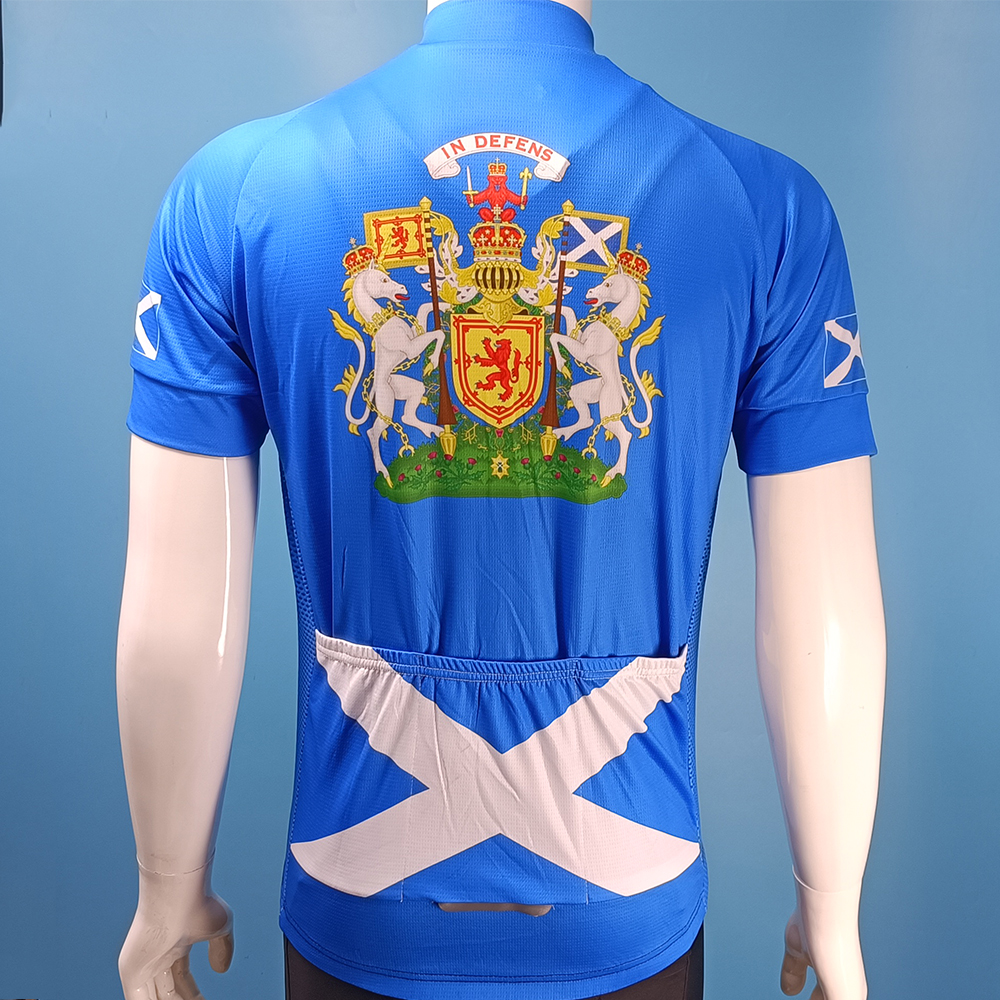 New SCOTLAND Men Cycling Jerse - Mountain Biking New Jersey บทวิจารณ์และราคา
